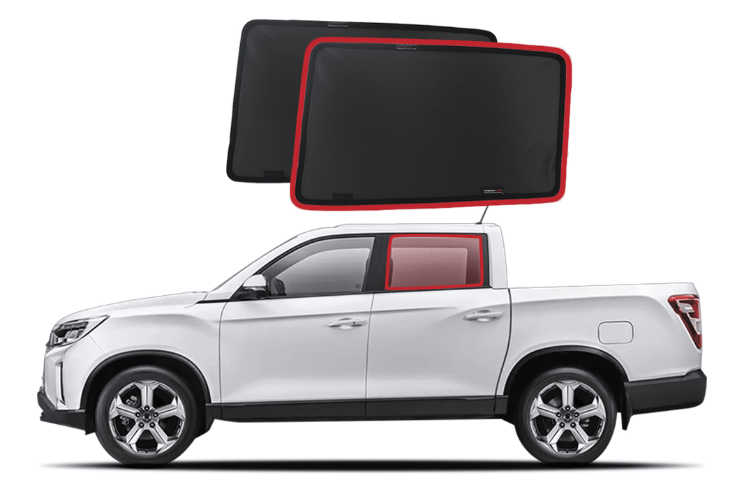 Ssangyong Musso Car Rear Window Shades (Q200; 2018-Present)*