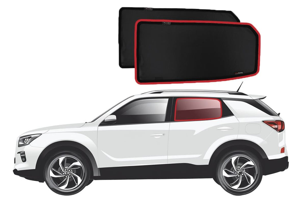 SsangYong Korando 4th Generation Car Rear Window Shades (C300; 2019-Present)