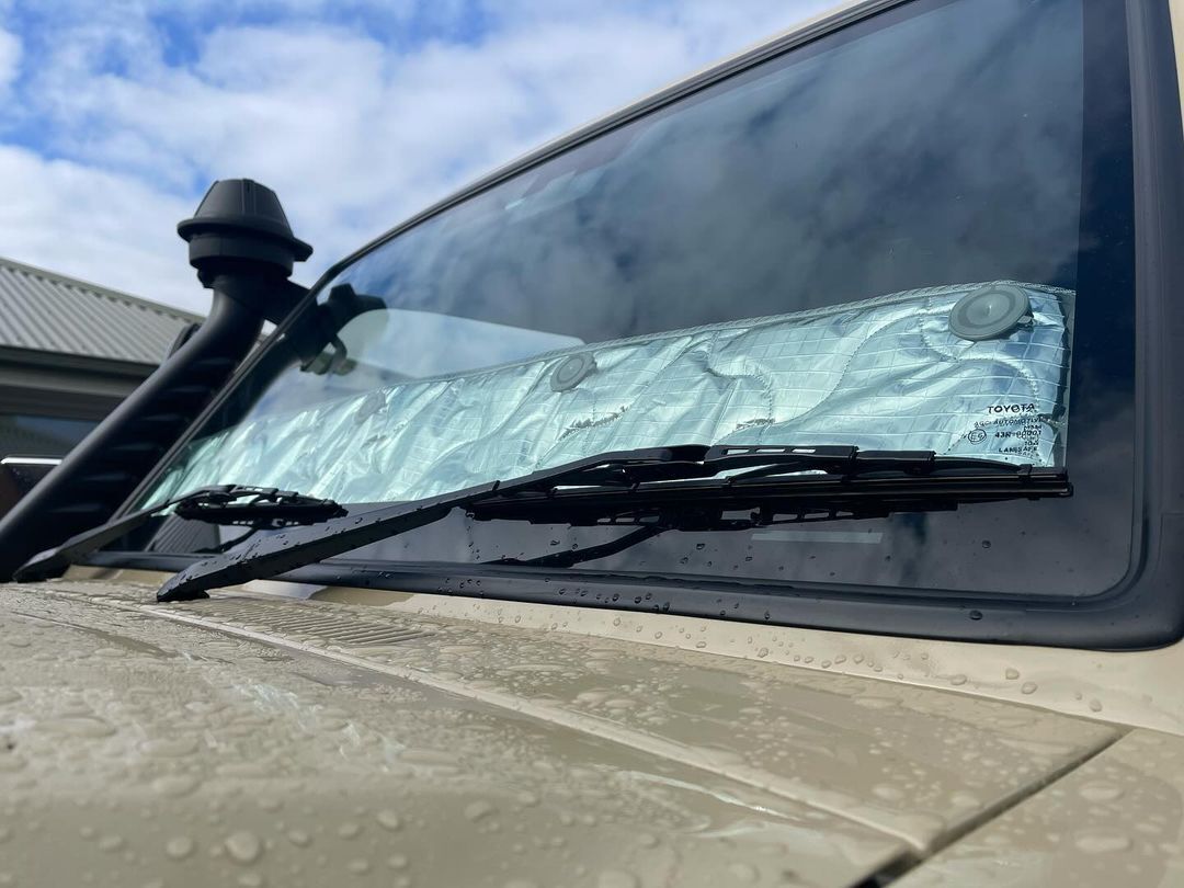 Solarscreen Dash Shade 150mm to suit Nissan Patrol GU (NO Rear Aircon)