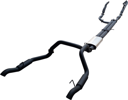 Chevrolet Silverado 1500 6.2L V8 Full Exhaust System With Extractors, Cats and Twin 3in Cat Back