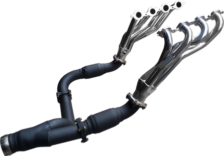 Chevrolet Silverado 1500 ZR1 & ZR2 6.2L V8 Coated Extractors, Cats & Y-pipe to suit Factory Cat-back