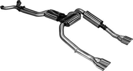 BA BF V8 Ute 3in L & R CatBack Muffler/Muffler