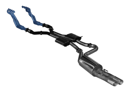 VT - VZ V8 Sedan 3in Dual With 1 7/8 in Extractors Muffler/Muffler