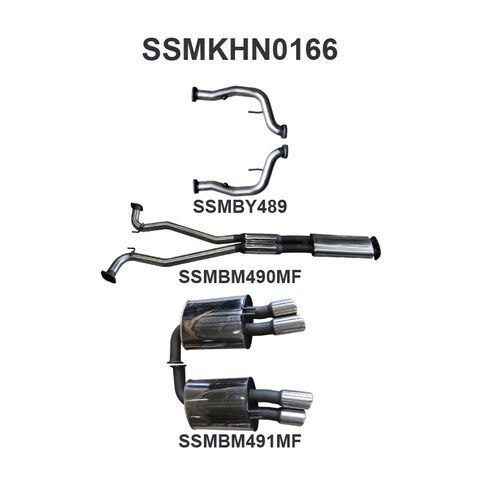 VE V8 Sedan Wagon 2.5in Catback Muffler/Muffler