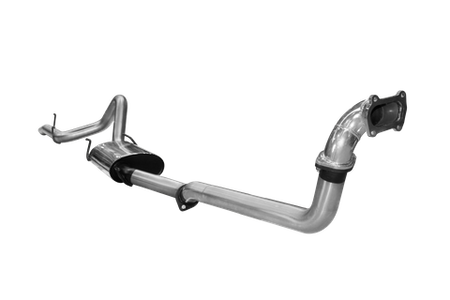HDJ100 4.2L TD WAGON 3in CENTRE MUFFLER & REAR TAIL