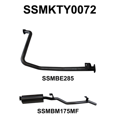Landcruiser HZJ79 2.5in off Extractors