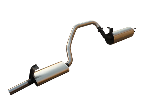FZJ105 2.5in off Extractors Muffler/Muffler