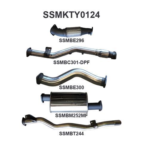 VDJ79 V8 Ute 3in With Cat & Muffler DPF