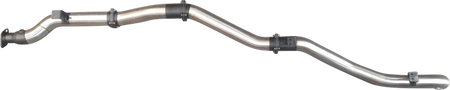 VDJ79 V8 Ute 2016+ 4in Single DPF Back without Muffler