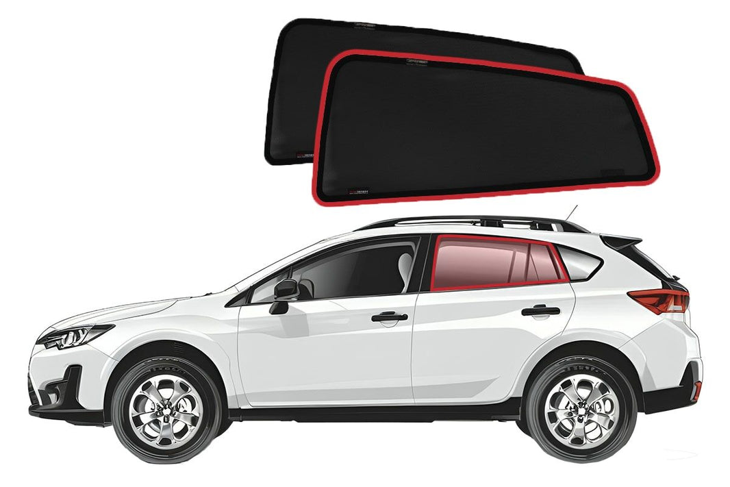Subaru Crosstrek 3rd Generation/Impreza Hatchback 6th Generation Car Rear Window Shades (GU; 2023-Present)