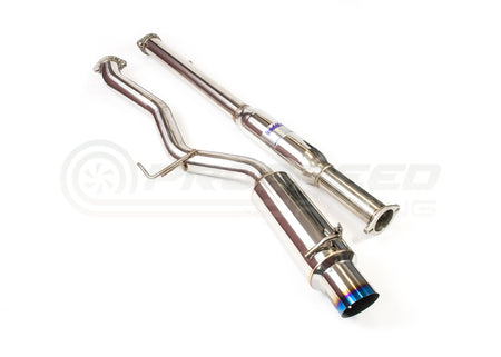 Invidia N1 Turbo Back Exhaust w/Metal Matrix Cat - Mitsubishi Evo 7-9 CT9A