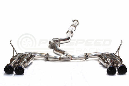 Invidia R400 Turbo Back Exhaust w/Ti Tips - Subaru 11-14 WRX/08-14 STI (Hatch)