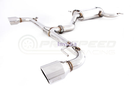 Invidia Q300 Turbo Back Exhaust w/Ti Tips - VW Golf GTI Mk6