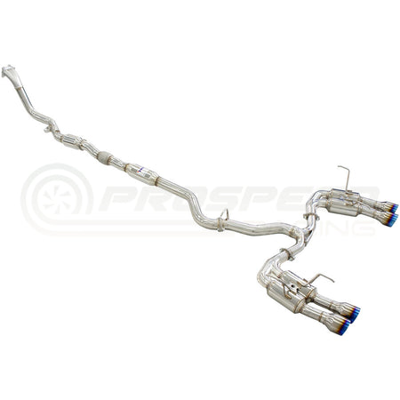 Invidia R400 Turbo Back Exhaust w/Ti Tips - 11-14 WRX/11-21 STI