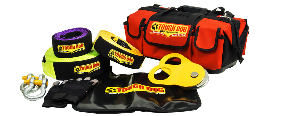 Tough Dog Recovery Kit with 8T/9M Snatch Strap