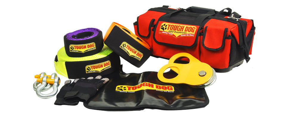 Tough Dog Recovery Kit with 11/9M Snatch Strap