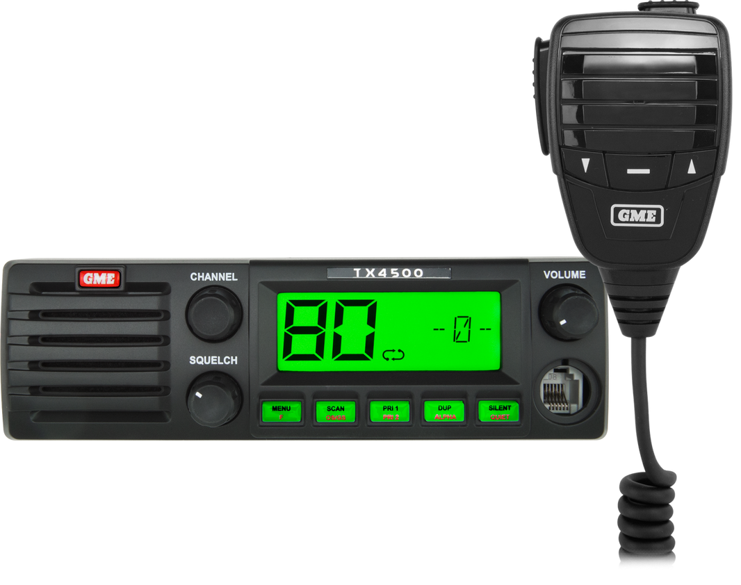5 Watt Din Mount UHF Radio With ScanSuite