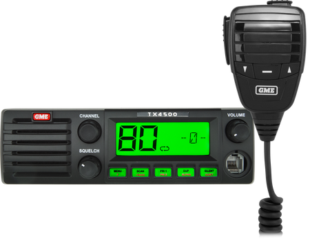 5 Watt Din Mount UHF Radio With ScanSuite