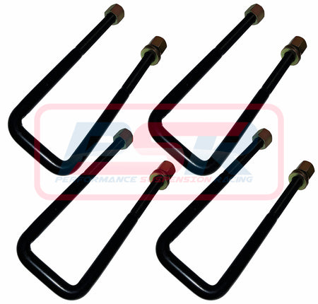 U-Bolt Square Top M14 x 62 x 210 - Set of Four