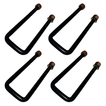 U-Bolt Square Top M14 x 66 x 225 - Set of Four