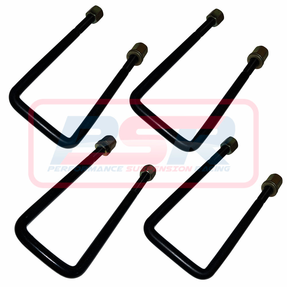 U-Bolt Square Top M14 x 62 x 185 - Set of Four