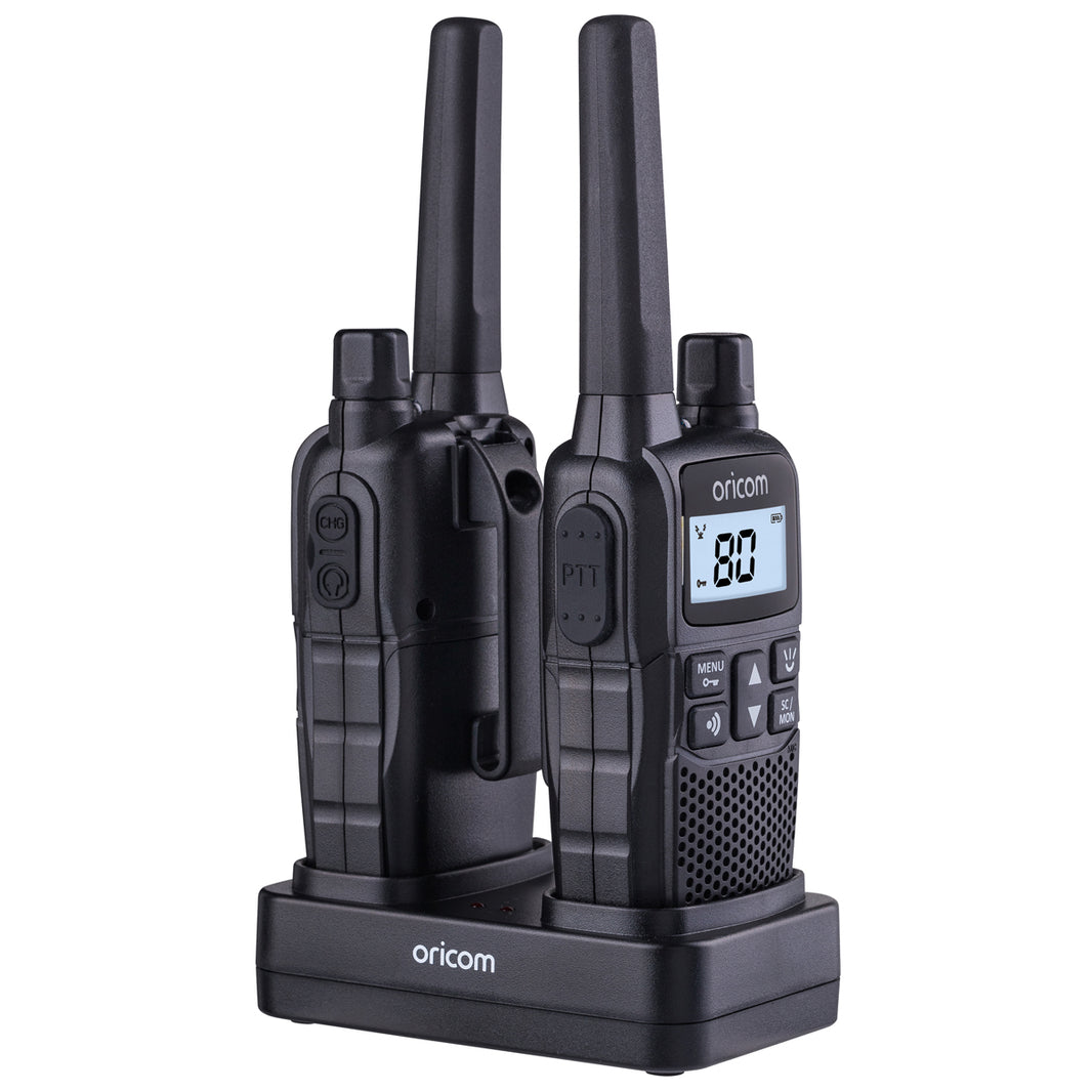 2 Watt Handheld UHF Radio Twin Pack