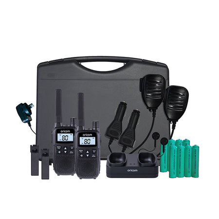 2 Watt Hanheld UHF Radio Tradies Twin Pack