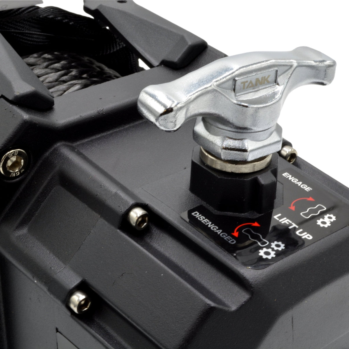 Carbon TANK - 12000lb Winch 12V - CW - TK12BLK 7