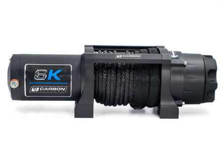 Carbon Offroad 6000lb ATV/Small 4X4 Winch - CW - XD6 4